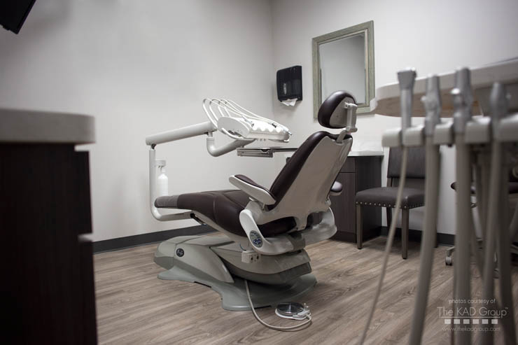 Dental exam room