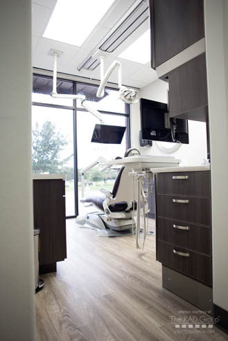 Modern dental treatment room